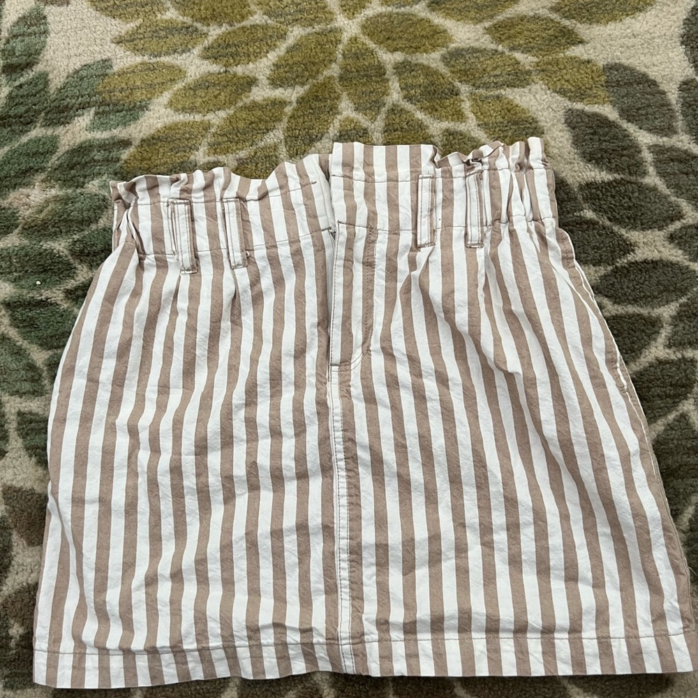 super cute pinstripe skirt